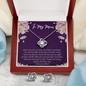 To My Mom - My Rock Love Knot Necklace