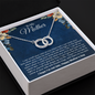 To My Mother - Perfect Pair Necklace