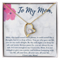 To My Mom - Thank You Mom Necklace
