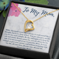 To My Mom - Thank You Mom Necklace