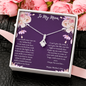 To My Mom - Alluring Beauty Necklace