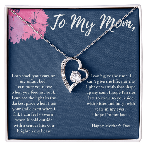 To My Mom -Happy Mother's Day Necklace
